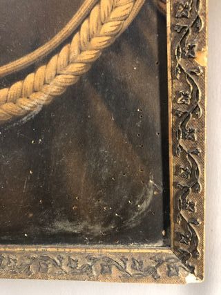 Ritratto Re Umberto I Stampa Regno d'Italia 53x41