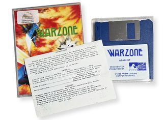 Videojuego Warzone Atari ST