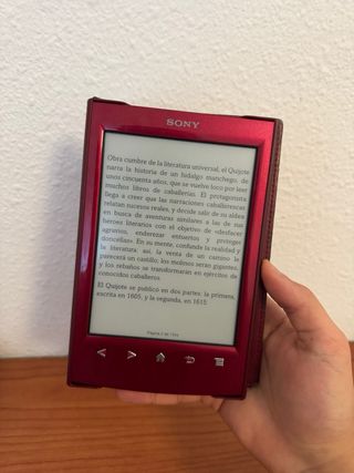 Ebook Sony PRS-T2 - Rojo