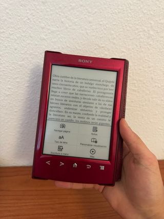 Ebook Sony PRS-T2 - Rojo