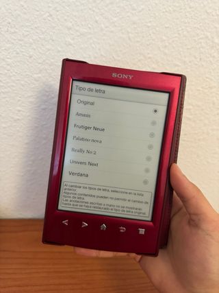 Ebook Sony PRS-T2 - Rojo