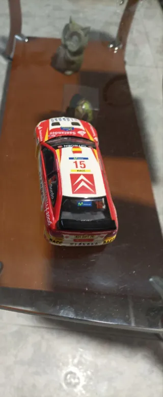 Carrocería Scalextric Citroen Xsara con luces