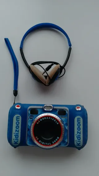 Cámara VTech Kidizoom Duo DX con cascos