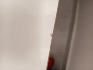 Mueble  bajo, blanco brillo Ikea con cajones