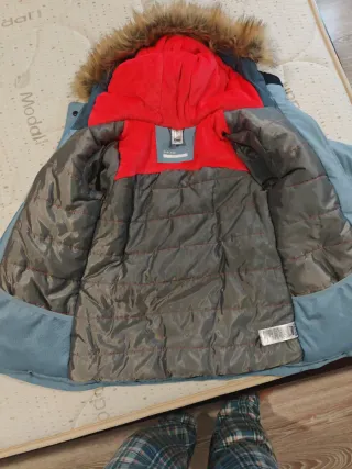 Chaqueta Quechua Azul y Turquesa 1 solo uso.