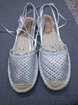 Sandalias Mundtang Talla 41 Plata