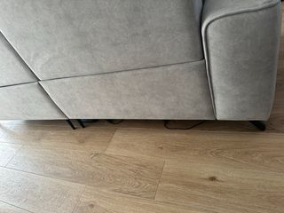 Sofá de 3 plazas gris