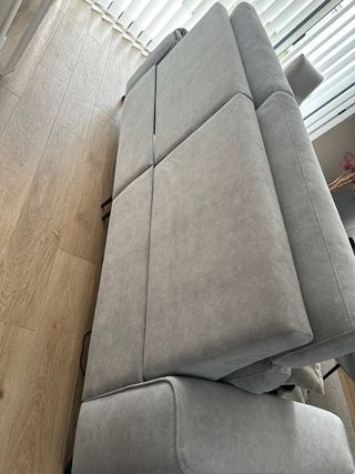 Sofá de 3 plazas gris