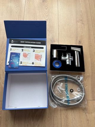 Ducha Higiénica Aqua Earth Acero Inoxidable WC