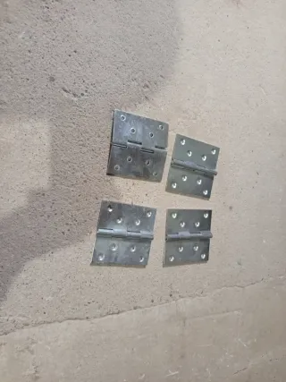 4 Bisagras para Puerta de Madera