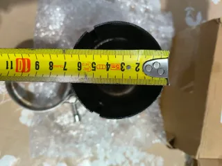 Cola de escape fibra de carbono