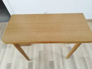 Mesa de cocina roble chapado