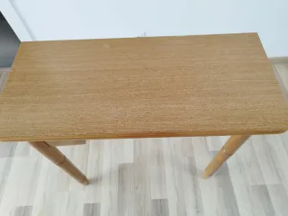 Mesa de cocina roble chapado