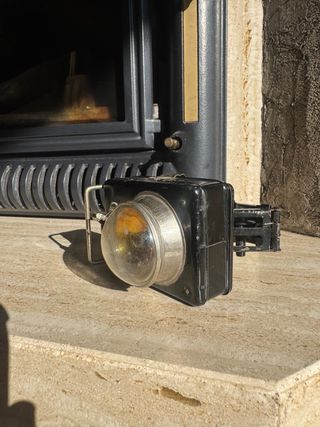 Linterna antigua de petaca