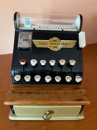 Máquina Registradora Antigua Juguete