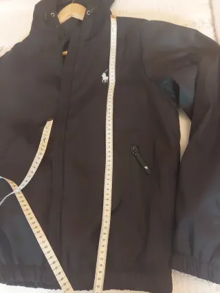 Cortavientos juvenil negro