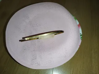 Tocado diadema floral rosa