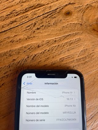 iPhone XR 64GB - CRISTAL DELANTERO E POSTERIORE ROTTI
