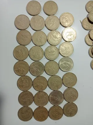 Lote monedas españolas