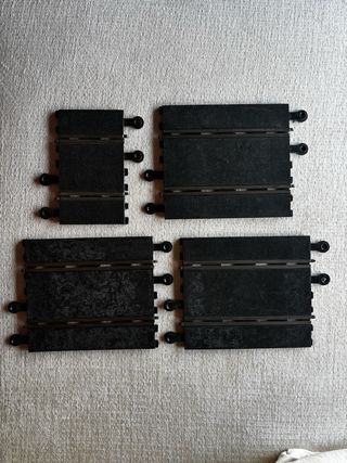 Scalextric: Pista, mandos y transformador