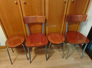 Pack Sillas y Taburetes Madera y Metal