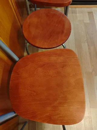 Pack Sillas y Taburetes Madera y Metal