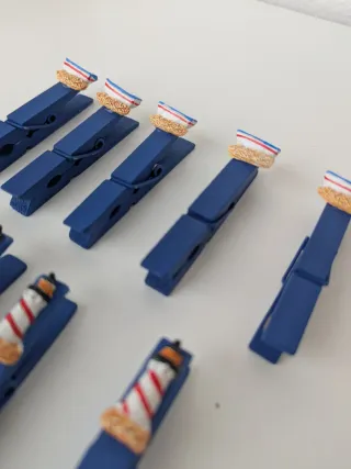 Mollette chiudipacco decorative