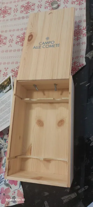 Cassetta legno vuota CAMPO ALLE COMETE