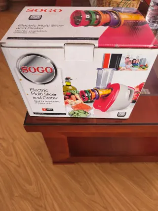 SOGO Cortador Eléctrico Multi Slicer y Grater