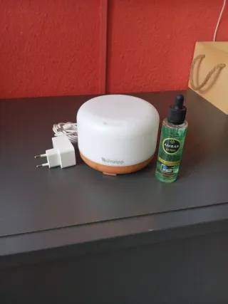 Humidificador Unzipp Blanco y Marrón