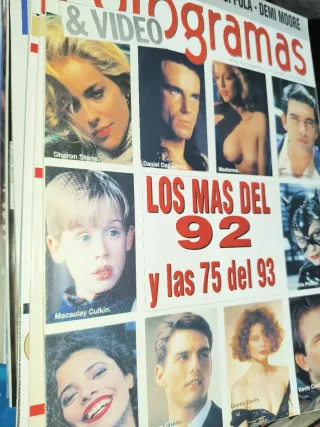 Lote de 25 Revistas Fotogramas y Video 1