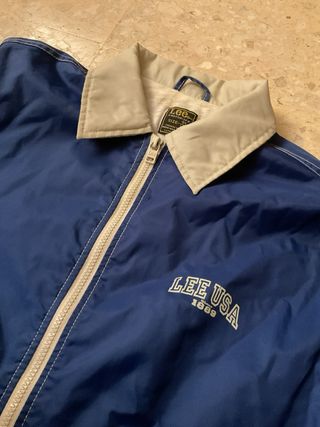 Chaqueta Lee estilo universitario americano