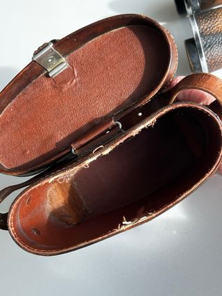 Binocolo Carl Zeiss Jena antico + custodia