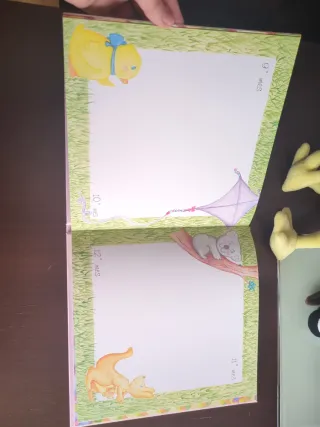 Álbum fotos bebé niña rosa