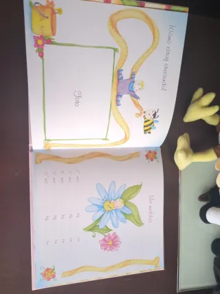 Álbum fotos bebé niña rosa