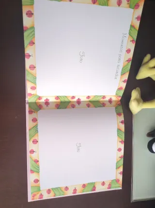 Álbum fotos bebé niña rosa