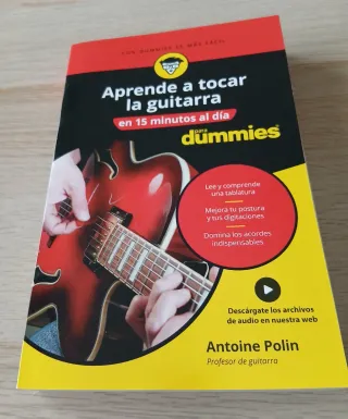 Libro Aprende a tocar la guitarra para Dummies