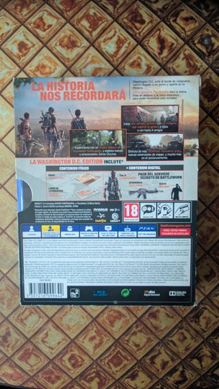 The Division 2 Washington D.C. Edition PS4