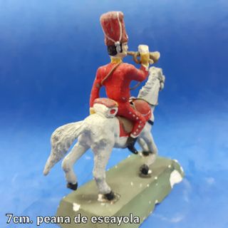 Figura plomo trompeta Olivenza 1808