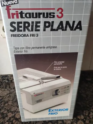Freidora Fritaurus 3 Serie Plana FRI 3