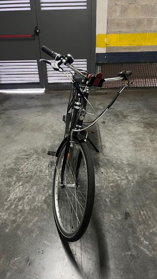 Bicicleta Eléctrica Elops 120E Negra