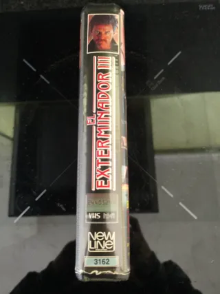EL EXTERMINADOR 3 VHS CAJA GRANDE VÍDEOCLUB