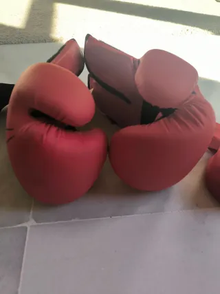 Guantes Boxeo FKT 180 Domyos 12oz