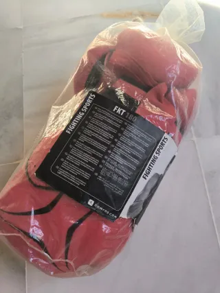 Guantes Boxeo FKT 180 Domyos 12oz