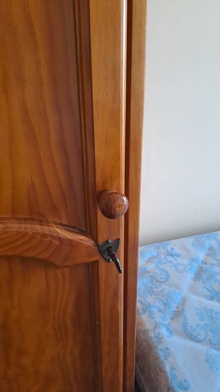 Dormitorio pino macizo 2 camas