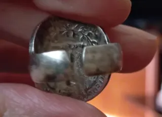 Anillo Plata Ajustable 17mm 3.1g