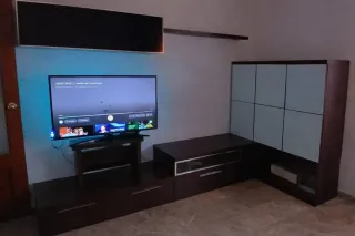 Mueble salón (sin TV) wengue moderno modular