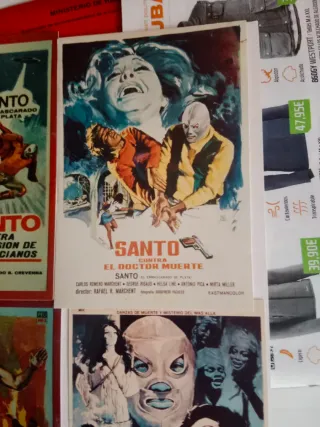 Fotos de carteles de películas del Santo