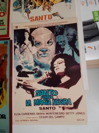 Fotos de carteles de películas del Santo