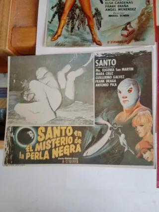 Fotos de carteles de películas del Santo